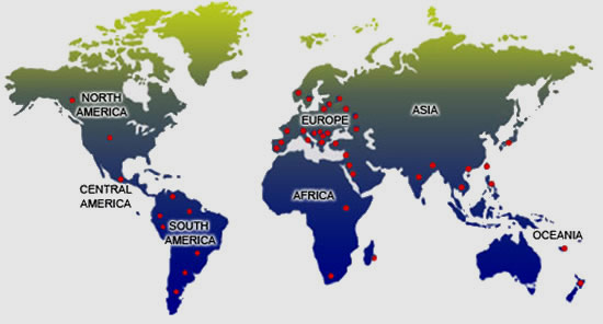 點(diǎn)擊地圖中國(guó)家名稱查看各個(gè)國(guó)家相關(guān)信息